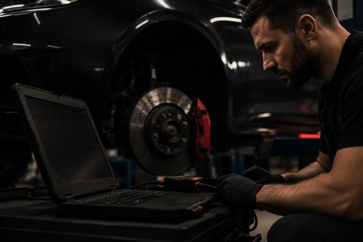 Projekt demonstracyjny — diagnostyka układu ABS